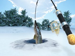 Overview of ice fishing game online